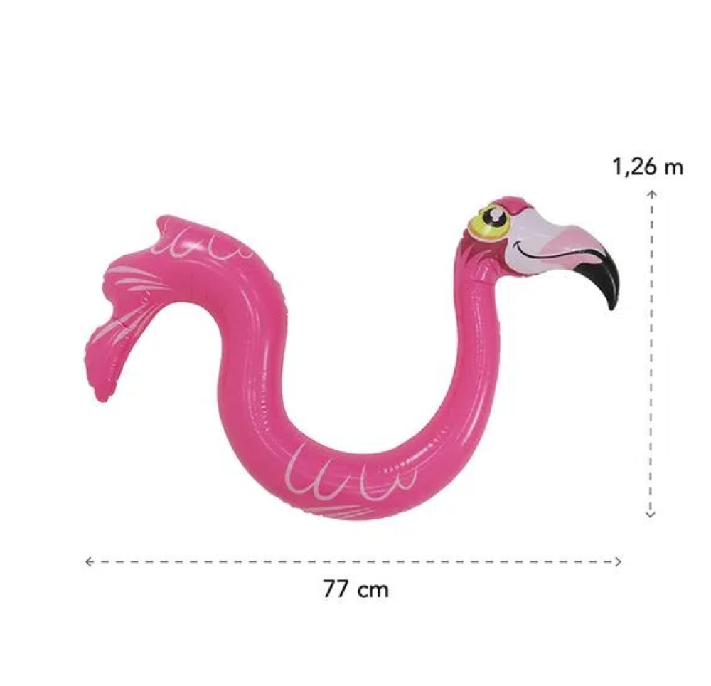 Flutuador Inflável de Piscina Flamingo Piscina Água Mar Praia 152300 Bel - 4