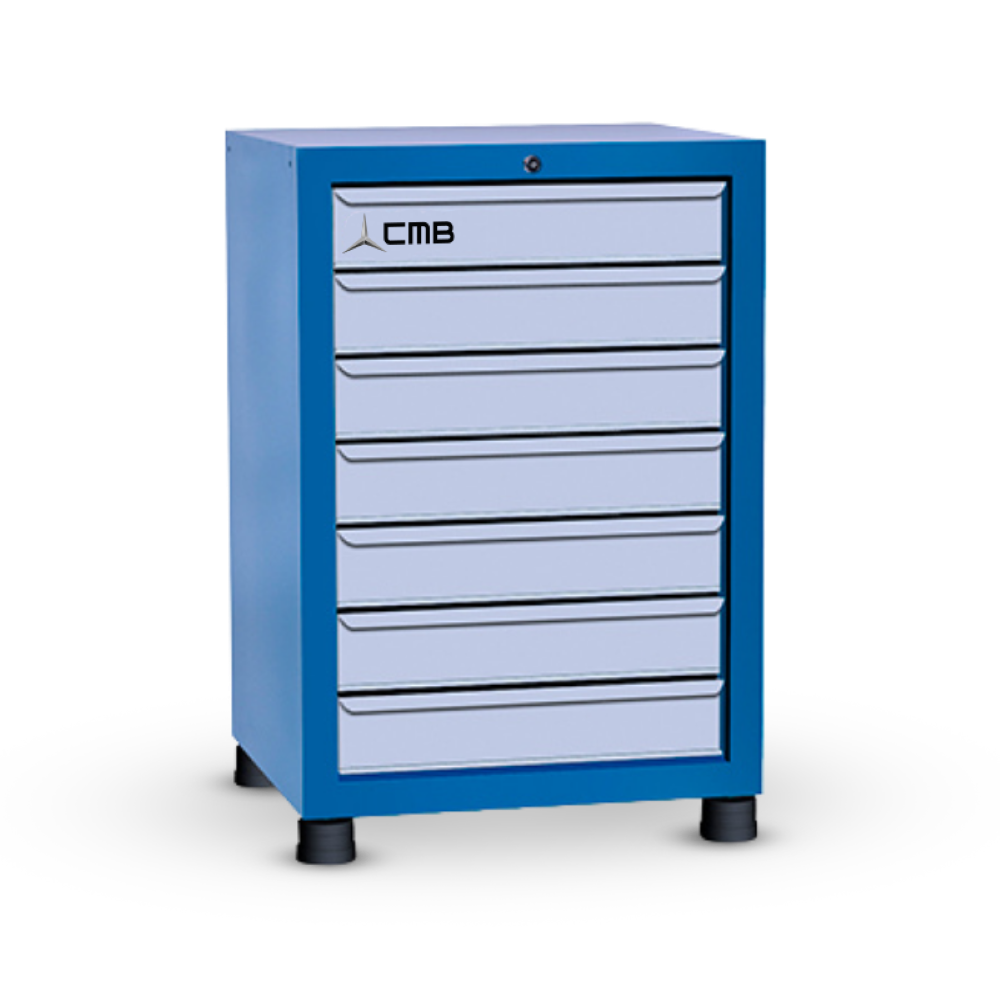 Gaveteiro modular pequeno com 7 Gavetas GAV601 CMB - 3