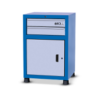 Gaveteiro modular pequeno com 1 Porta e 2 Gavetas GAV612 CMB - 2