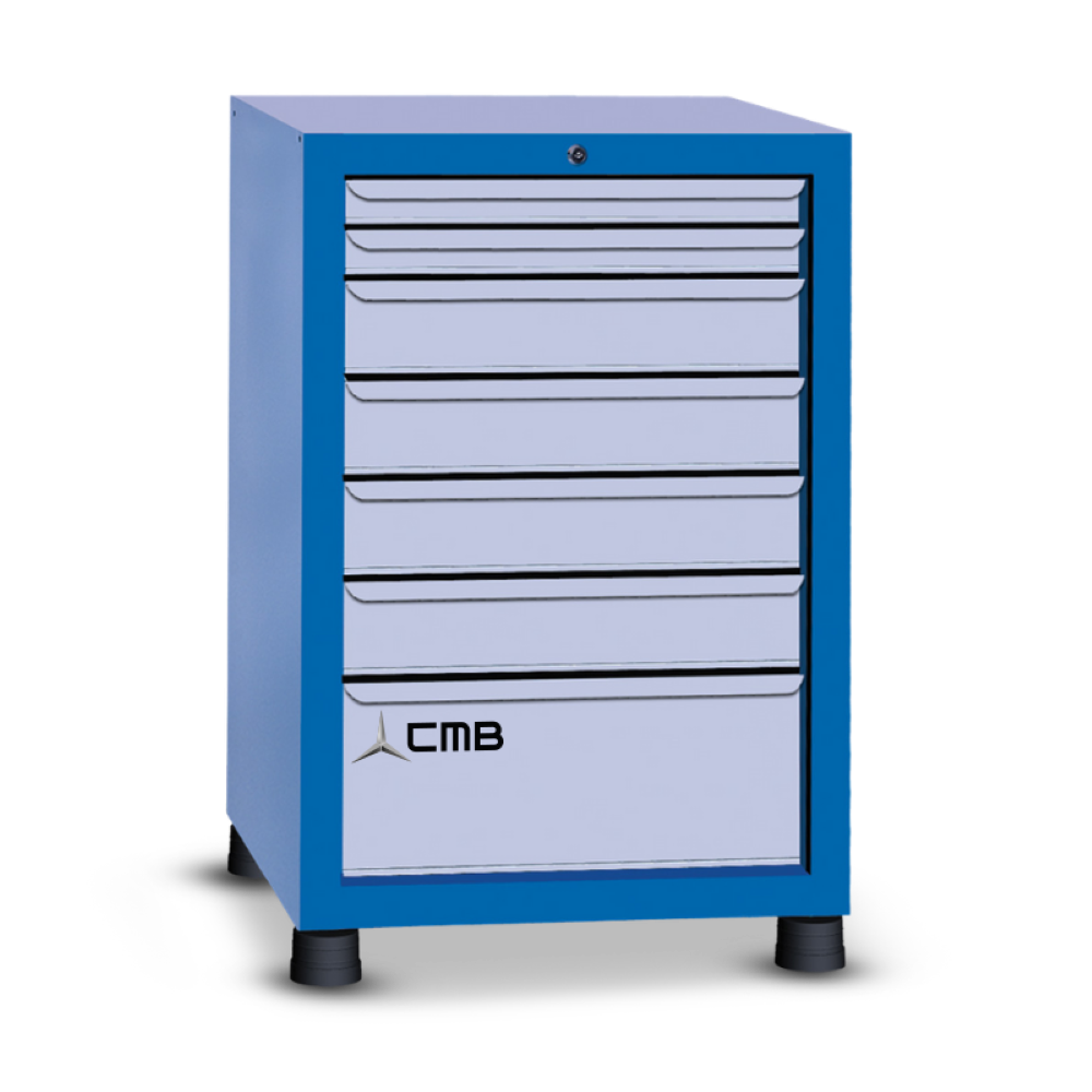 Gaveteiro modular pequeno com 7 Gavetas GAV603 CMB - 3