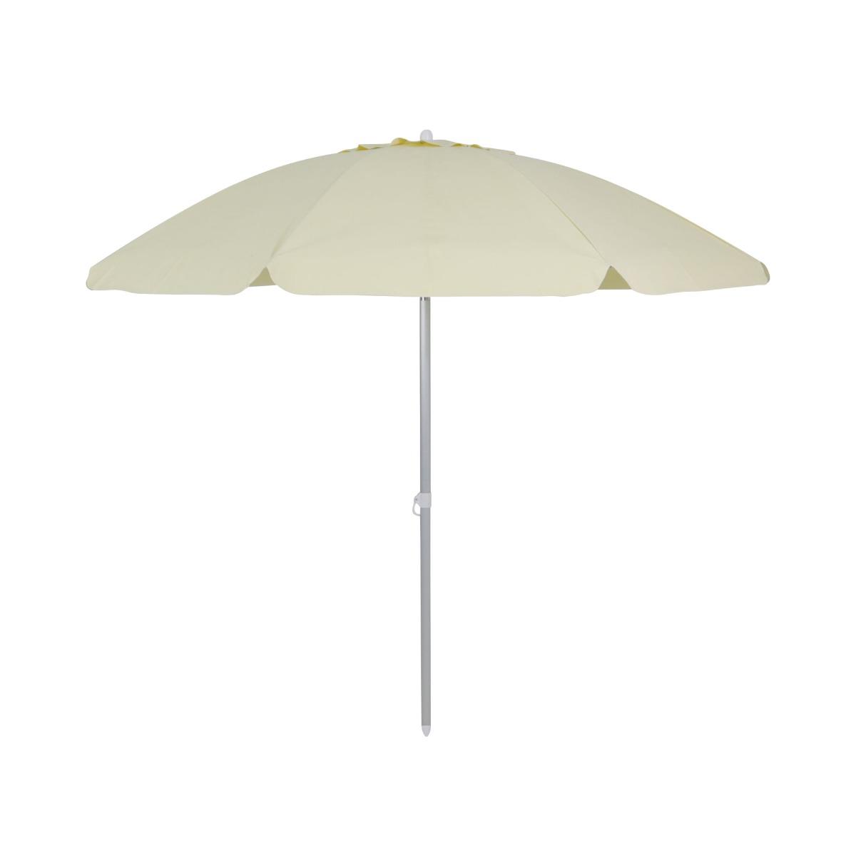Guarda-Sol Bagum Articulado Vareta Fibra 2,0 M- Bege - 1