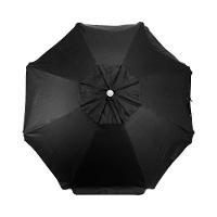 Guarda-Sol Bagum Alum Articulado Vareta Fibra 2,0M  Preto - 2