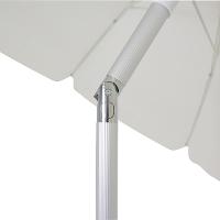 Guarda-Sol Bagum Articulado Vareta Fibra 2,0 M Branco - 5