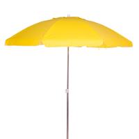 Guarda-Sol Bagum Articulado Vareta Fibra 2,0 M  Amarelo - 1