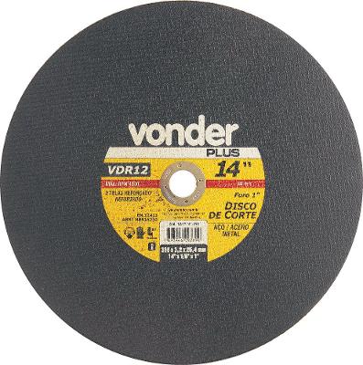 Disco De Corte 355,6x3,0x25,40 2 Telas Para Aço Carbono Vdr1
