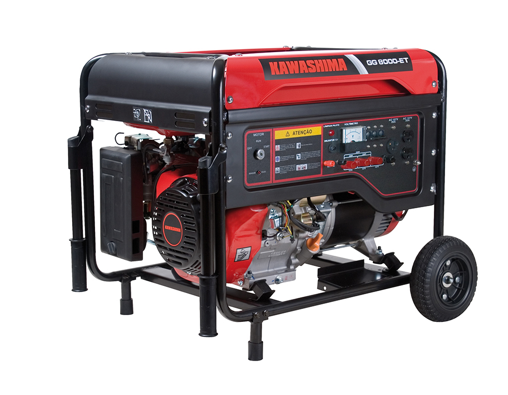 Gerador Gasolina Gg8000-Et380 8,0KW Trifase 380 220V - 1