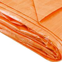 Lona polietileno 5x4m laranja 150 micras média Vonder