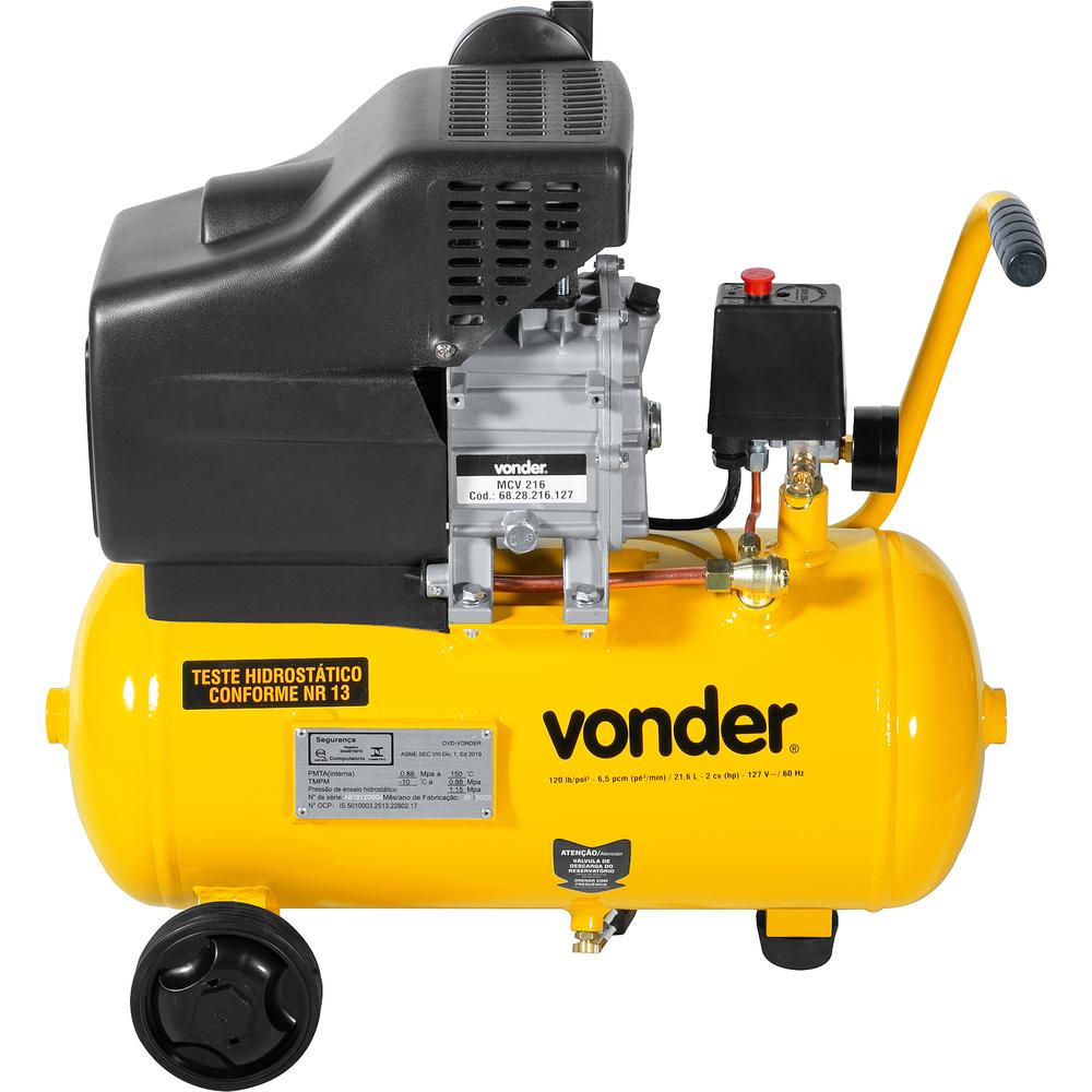 Motocompressor Vonder 21,6L MCV216 127V - 4