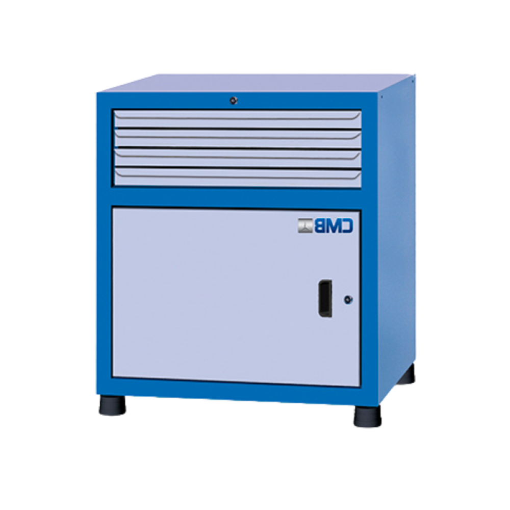 Gaveteiro modular grande com 1 Porta e 4 Gavetas GAV813 CMB - 2