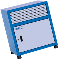 Gaveteiro modular grande com 1 Porta e 4 Gavetas GAV813 CMB - 1