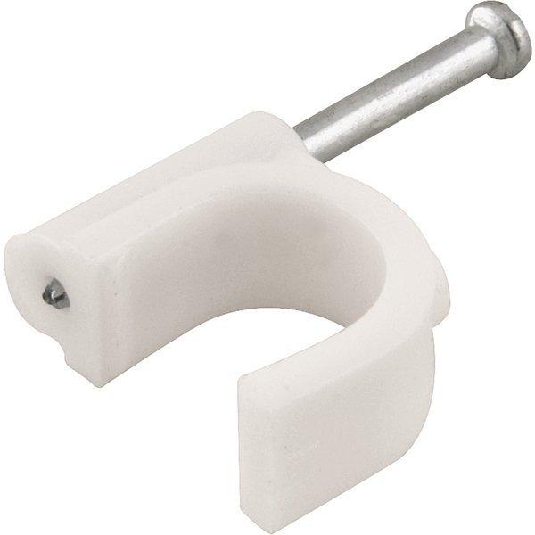 Grampo para fios 10mm² branco redondo com 20 peças Vonder - 1