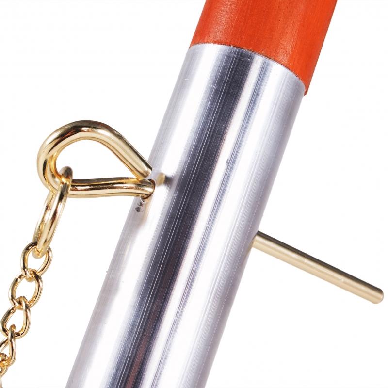 Ombrellone Estrutura Madeira 2,40M Marrom Bel Lazer - 3