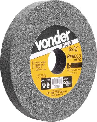 Rebolo Reto 152,4x19,0x31,8 G120 Verde Para Vídea 39cvd - Vo