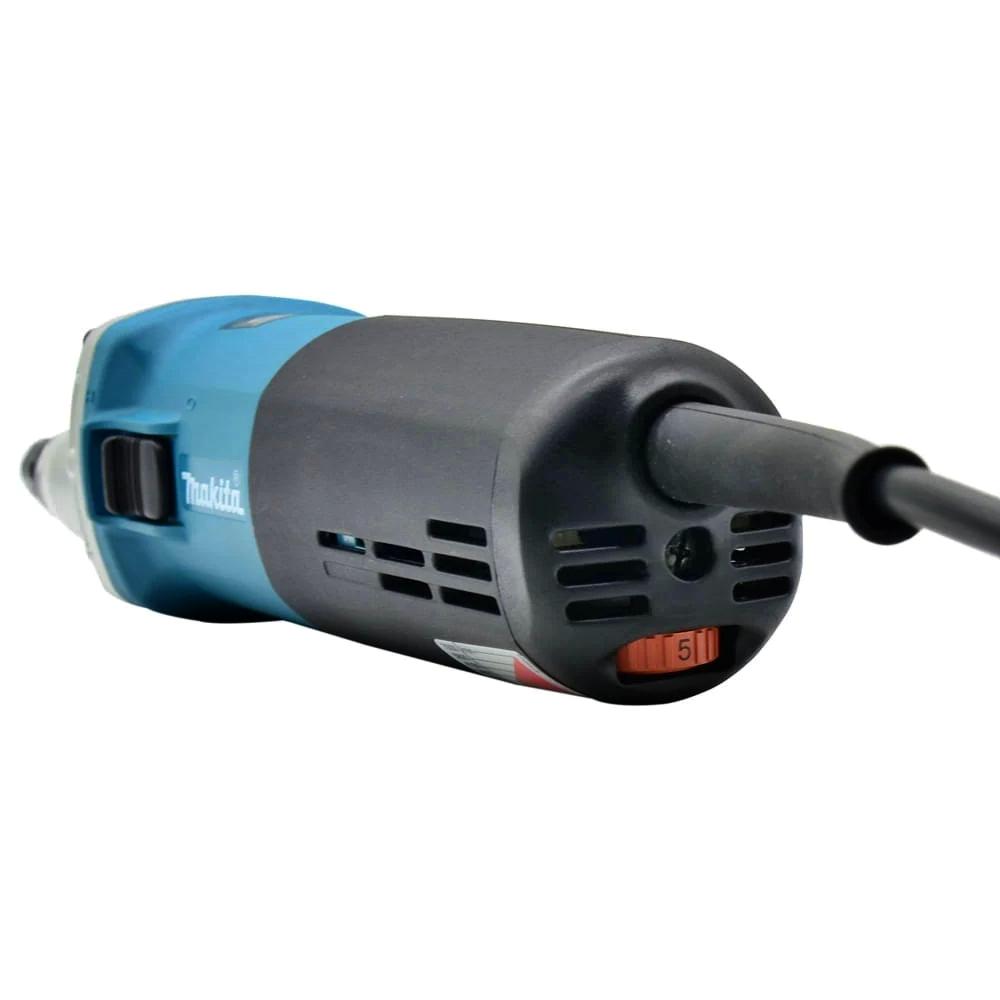 Retificadeira 8mm 5/16'' 750W 7000 RPM Pinça 6mm Industrial Metal com Chave GD0810C 220V Makita - 4