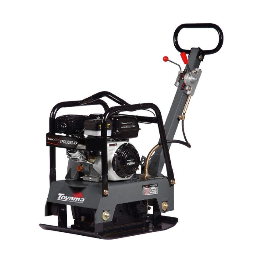 Placa Compactadora Vibratória Toyama 126Kg Gasol 4T 6.5HP - 1