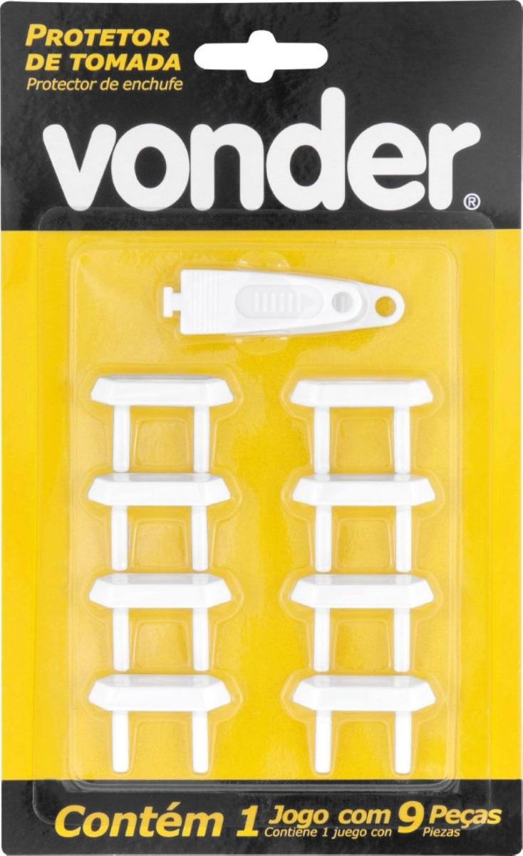 Protetor de Tomada Conjunto com 9 peças Vonder - 3