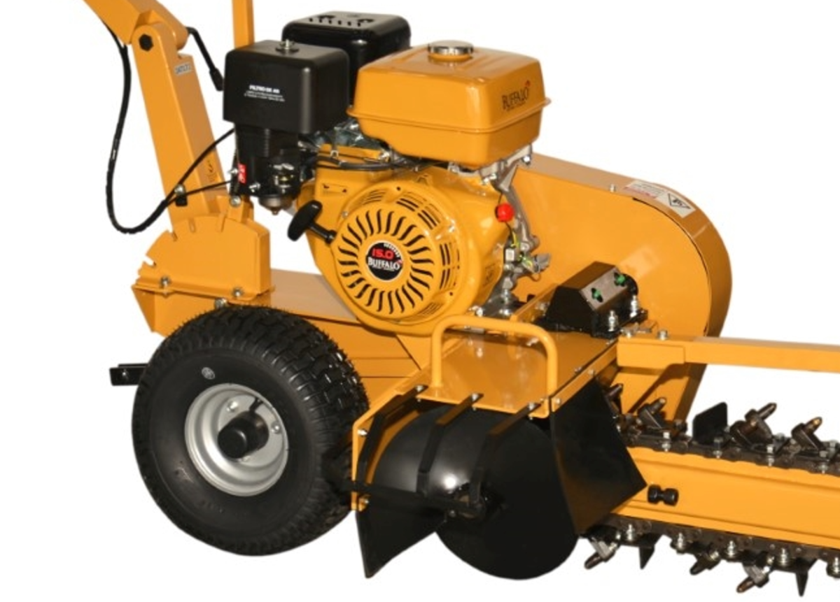 Valetadeira Gasolina Buffalo 600mm Motos 15CV 420cc P Manual - 2