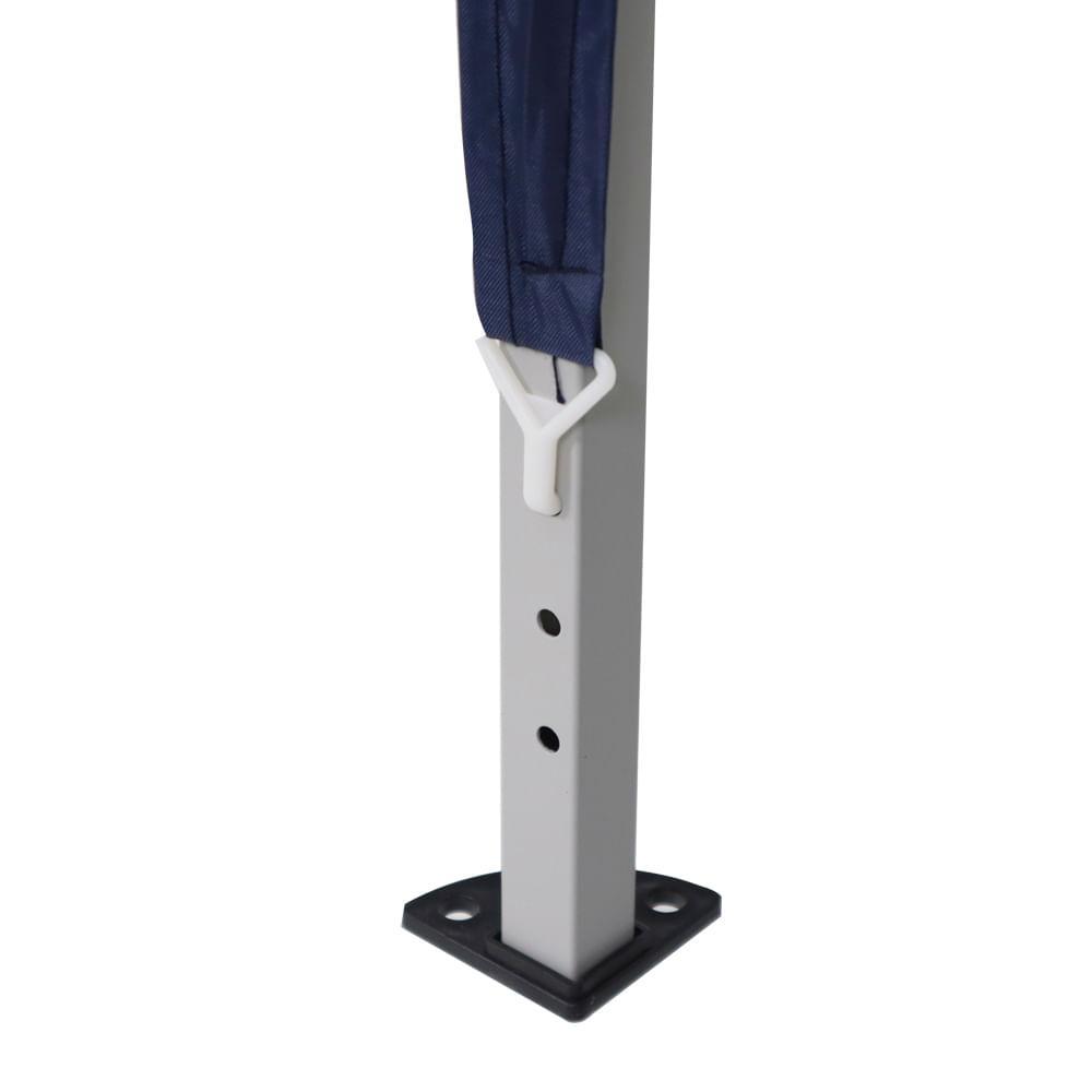 Tenda Gazebo Dobrável 3,00 X 3,00 m Azul - Bel Lazer - 6