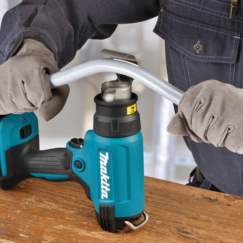 Soprador Térmico Quente à Bateria 18V sem Fio 150 à 550 Graus com Tubeiras e Maleta DHG181RT Makita - 6