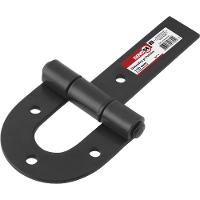 Dobradiça para porteira 170mm aço carbono pintado - Nove54 - 1