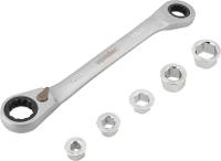 Chave Estrela 8-19mm Catraca Soquete Intercambiável Vonder - 1