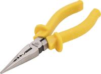 Alicate Bico Meia Cana Eletricista 6  Reto Cromo Vanádio Vonder - 3