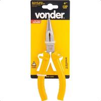Alicate bico meia cana 6" reto vanádio isolado 1000v Vonder - 3
