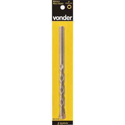 Broca multiuso 10,0x140mm bmv0100 - Vonder