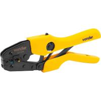 Alicate prensa term c/ catraca kit 5 matriz 5 em 1 Vonder