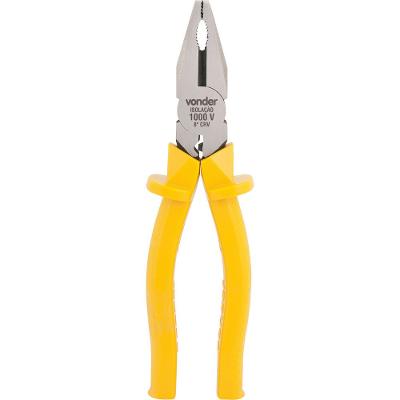 Alicate universal 8" eletricista vanádio isol. 1000v Vonder