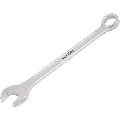 Chave combinada 19mm cromo vanádio fosco cartela - Vonder
