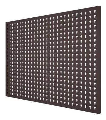 Painel para Ferramentas Aço 37,5x57,5cm c/ 24 Ganchos Presto