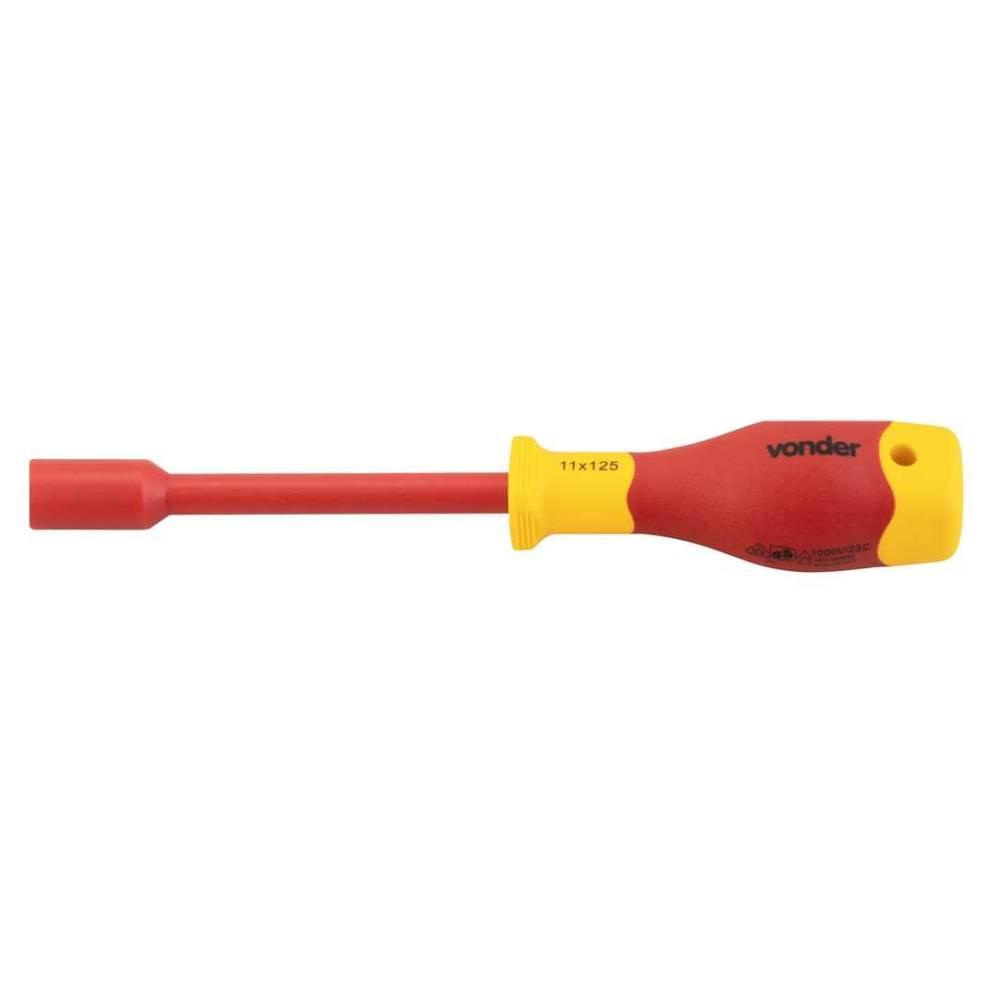 Chave canhão 11mm vde cromo vanádio isolado 1000v Vonder - 2