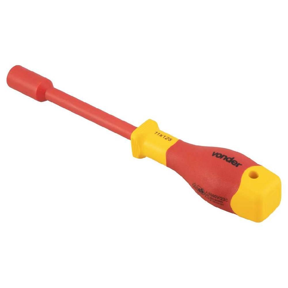 Chave canhão 11mm vde cromo vanádio isolado 1000v Vonder - 4