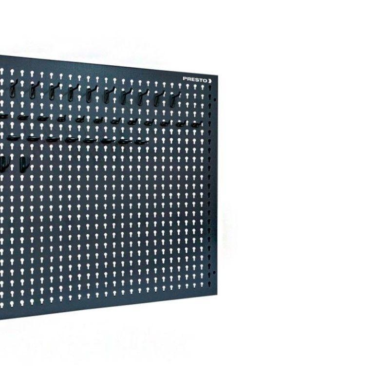Painel para Ferramentas Em Aço 64x97cm c/ 48 Ganchos Presto - 5