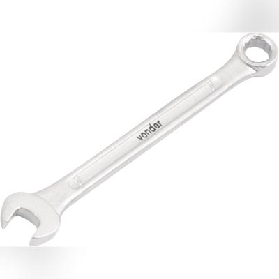 Chave combinada 07mm cromo vanádio fosco cartela - Vonder
