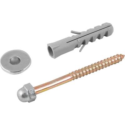 Conjunto Fixação p/ Sanitário 10mm Latonado c/ 2 pçs Vonder