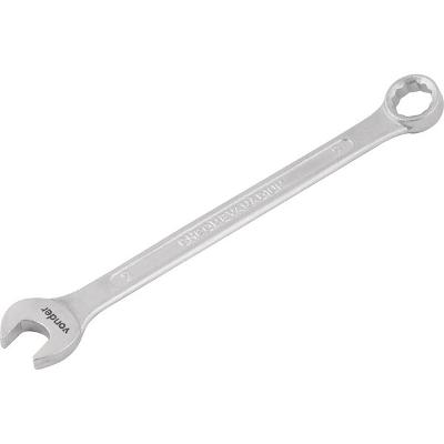 Chave combinada 09mm cromo vanádio fosco cartela - Vonder