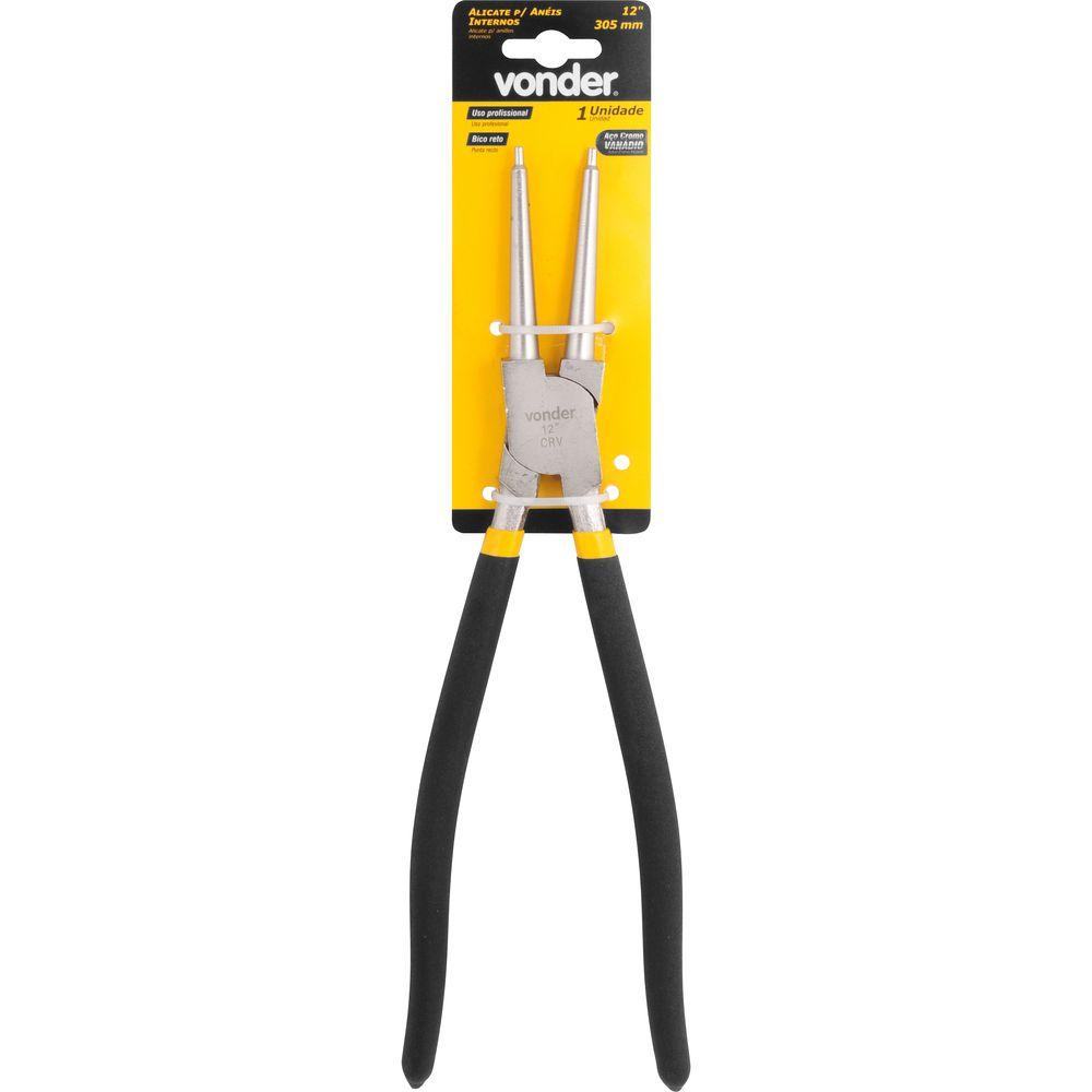 Alicate para Anéis Vonder Interno Rt 305 mm /12" - 1