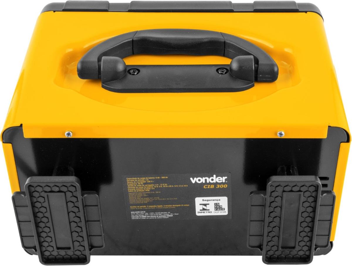 Carregador Inteligente de Bateria 220V Cib 300 Vonder - 2