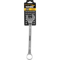 Chave combinada 25 mm aço cromo vanádio reta Vonder - 6