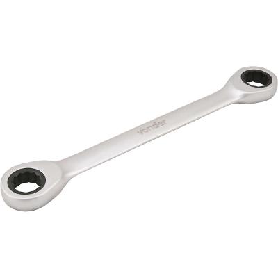 Chave estrela com catraca 18x19mm cromo vanádio - Vonder