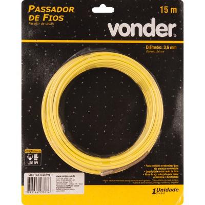 Pasador de Fio 15m com Alma de Aço - Vonder