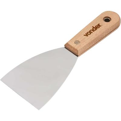 Espátula betumadeira aço inox 3.1/8" 7,9cm cabo mad Vonder