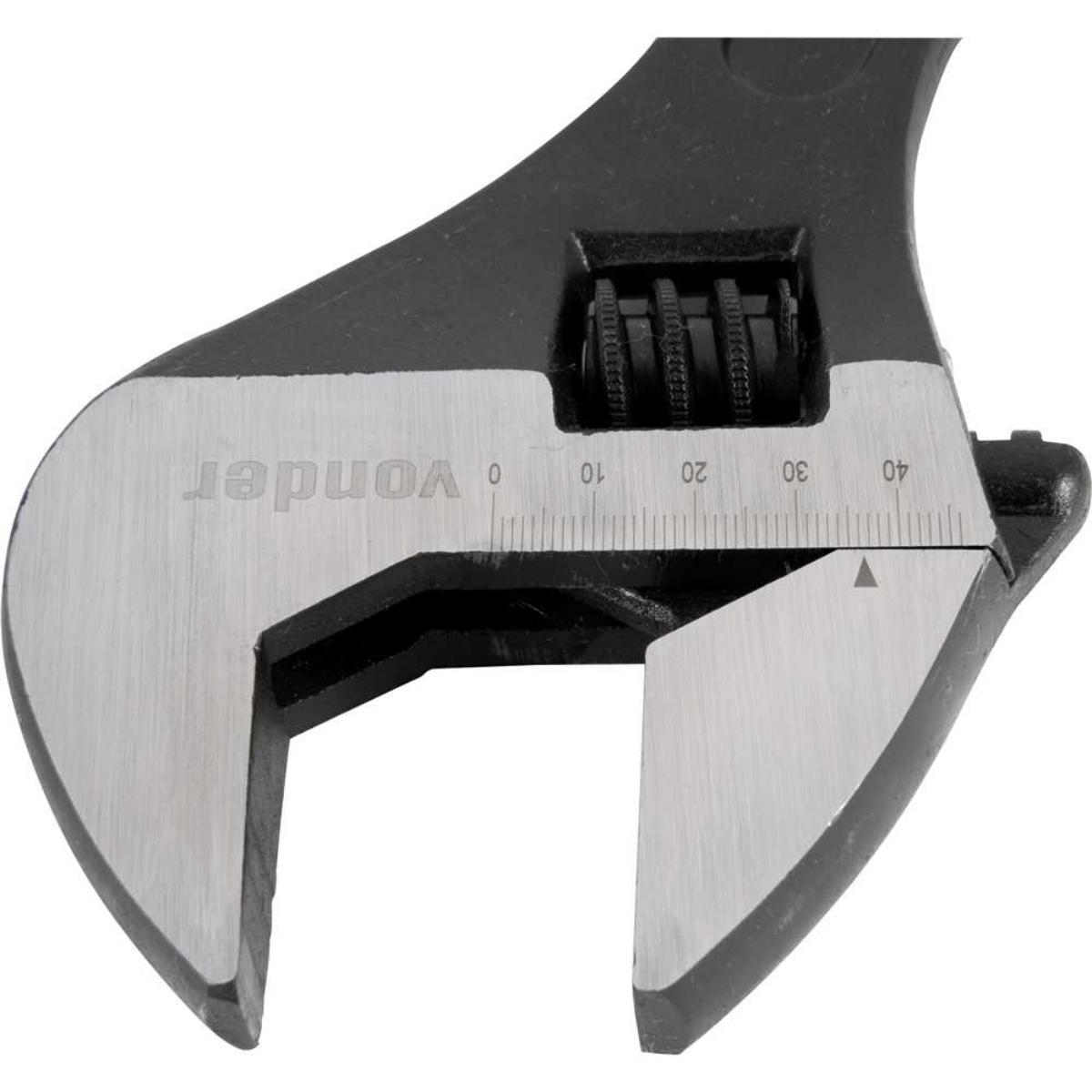 Chave inglesa ajustável 15" aço carbono fosfatizada Vonder - 5