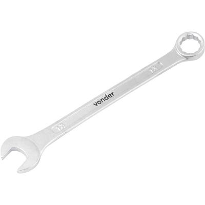 Chave combinada 13mm cromo vanádio fosco cartela - Vonder