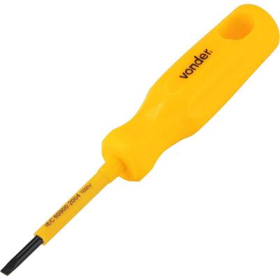 Chave Fenda 1/8X2" cromo vanádio isolado 1000v - Vonder