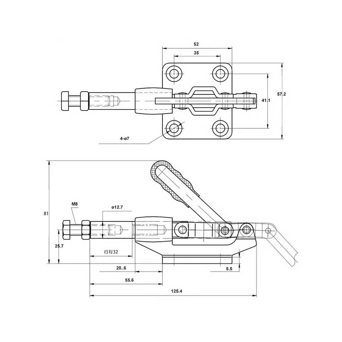 Grampo Aperto Rápido Vonder Torpedo GTPV225 - 2