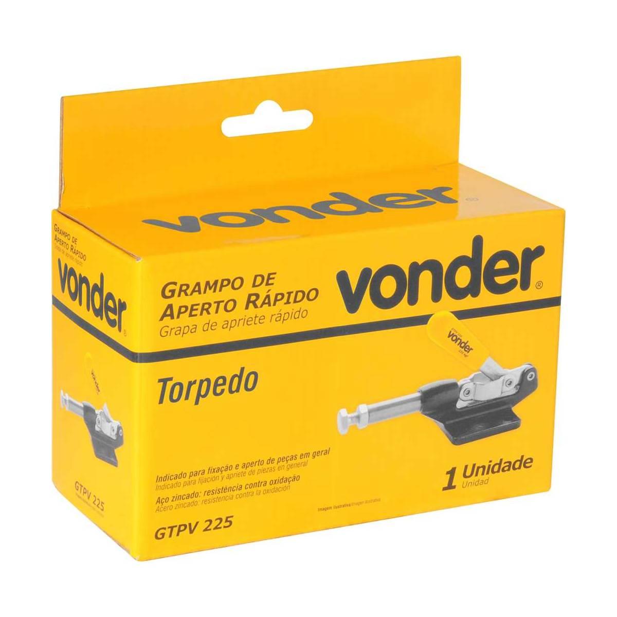 Grampo Aperto Rápido Vonder Torpedo GTPV225 - 3