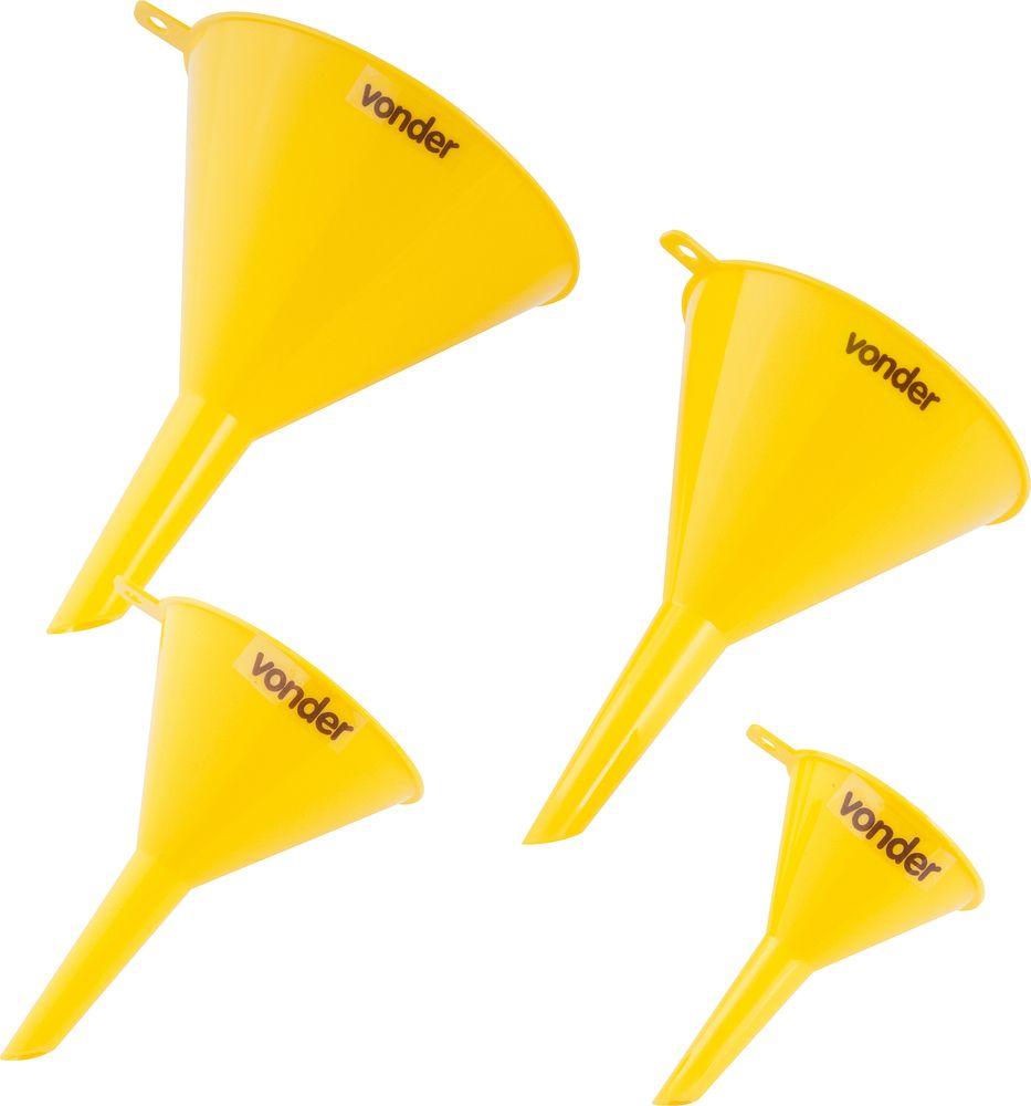 Jogo funil plástico com 4 peças fpv0004 Vonder - 1